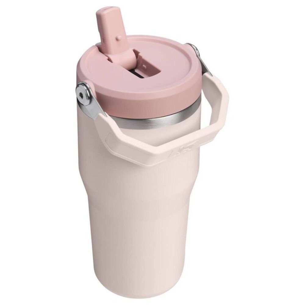 Open Box - Stanley -  20 oz Stainless Steel Ice Flow  Rose Quartz - Picture 2 of 3